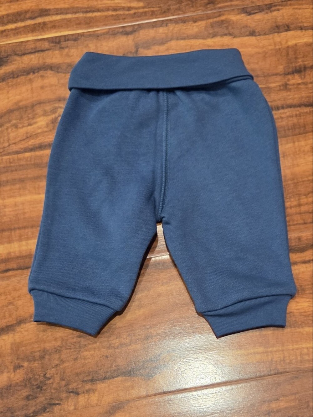 Gymboree NWT 0-3 Month Blue Hooded Sweatshirt, Pants, Striped Bodysuit & Booties - Picture 12 of 15